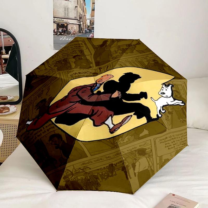 Adventure In The City Umbrella 8-Frame for Travel, Camping, Casual Lightweight Portable Umbrella, Essential for Every Family Holidays Gift