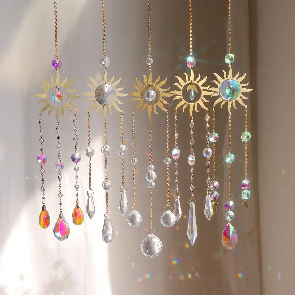 High Quality Sun Catcher Crystal Sun Catchers Hanging Suncatche Wind Chime Window Hanging