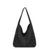 Summer New Star Polka Dot Casual Bag Fashion Korean Sparkling Tray Extra Large Bag Shoulder Commuter Bag