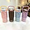 Stainless Steel Double-Lid Insulated Travel Mug 650ml Women Men Students Office Car Use Leakproof Portable Thermos
