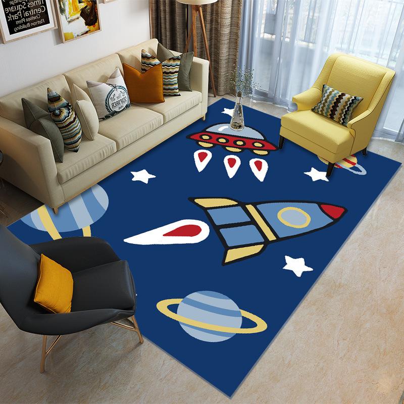 Living Room Fully Paved Home Bathroom Bedroom Non-slip Door Carpet New Cartoon Cute Carpet Floor Mat
