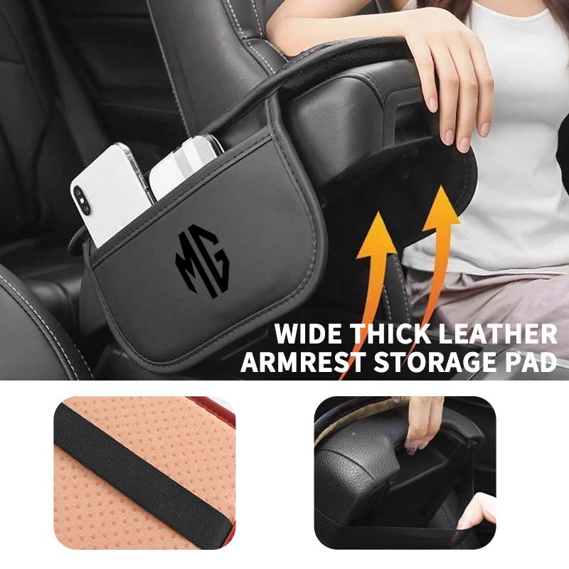 Car Armrest Cover Mat Waterproof Non Slip Storage Box Pad For MG GS Pilot GT 3 6 5 7 HS ZS ZX qdw2