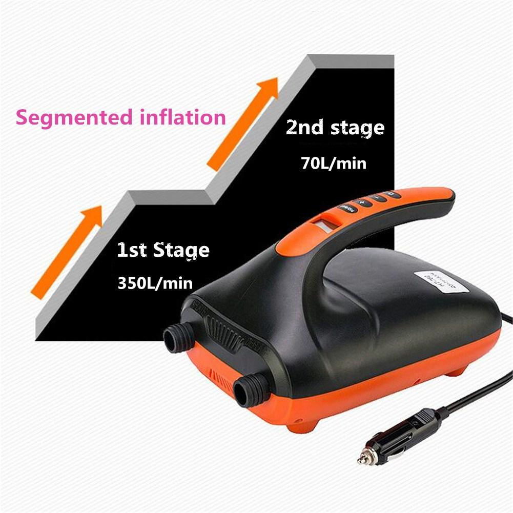 Dual Stage Electric Air Pump for Inflatable Boat SUP