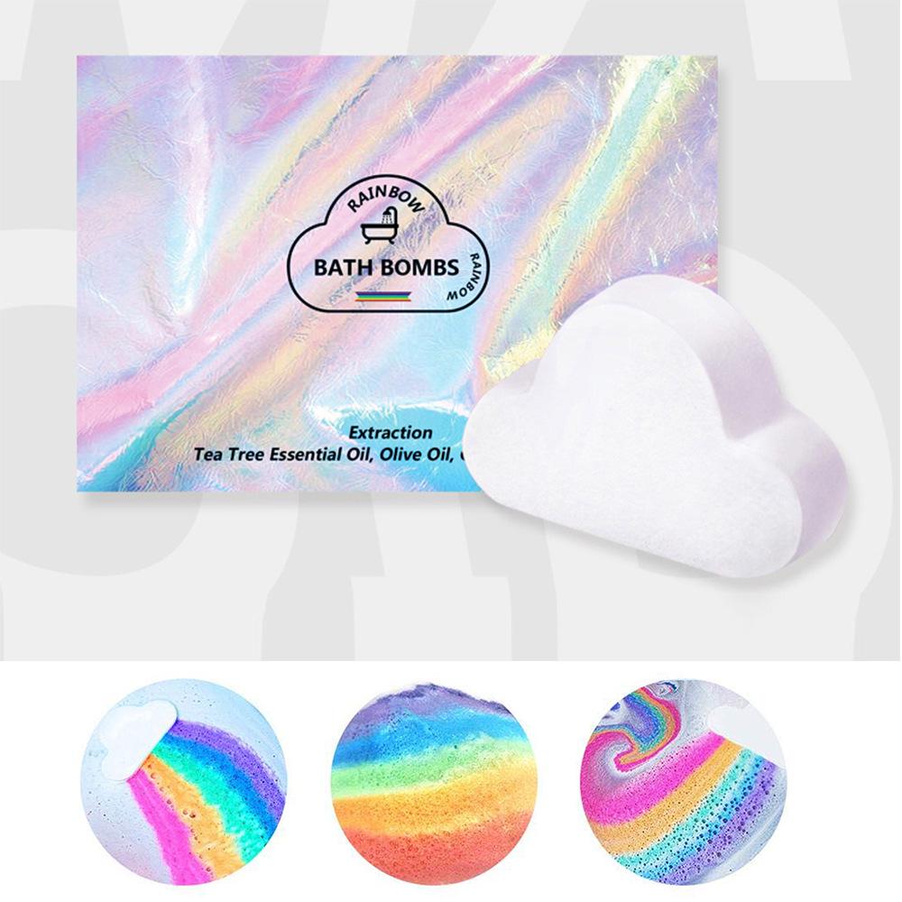 Bath Bomb Set: Bubble Bath Balls with Dried Flower Petals and Bath Salts - Perfect Gift Set for a Relaxing Soak