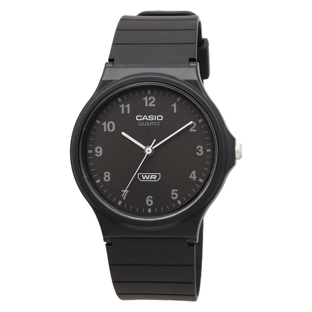 Casio Analog Wristwatch MQ-24B-1B Unisex Black Bioplastic Band
