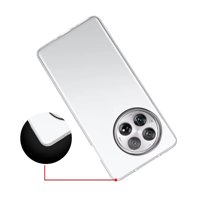 Clear TPU Phone Case for Oneplus 13 13T 13R 11 12R Phone Back Cover for Oneplus Nord 4 CE 4 Lite Cases Covers