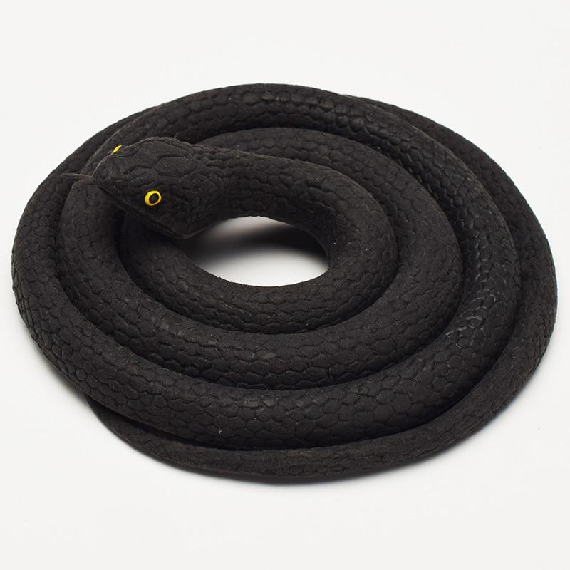Novelty Halloween Gift Fake Snake Tricky Funny Spoof Toys Simulation Soft Scary  Horror Toy For Party Event 80cm Gag Gifts