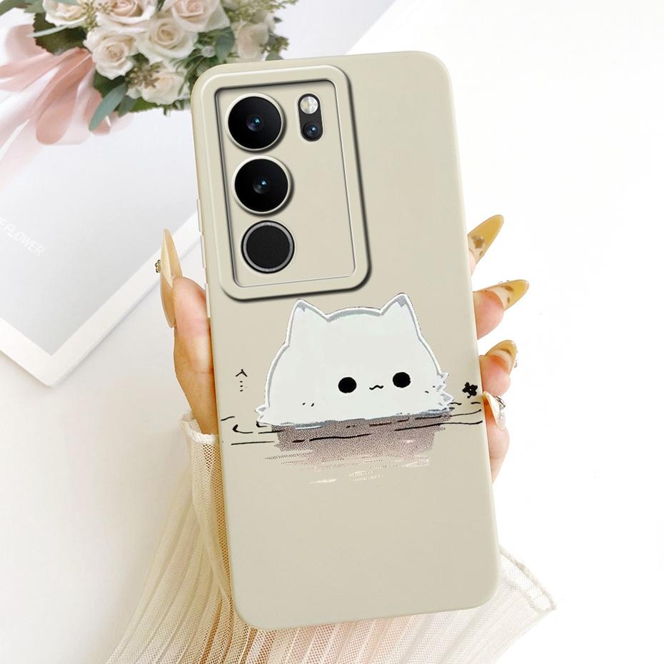 New Fashion Phone Case For Vivo V29 Pro V 29 5G Soft Silicone Cases For Vivo V29 V29Pro Shockproof Covers Bumpers