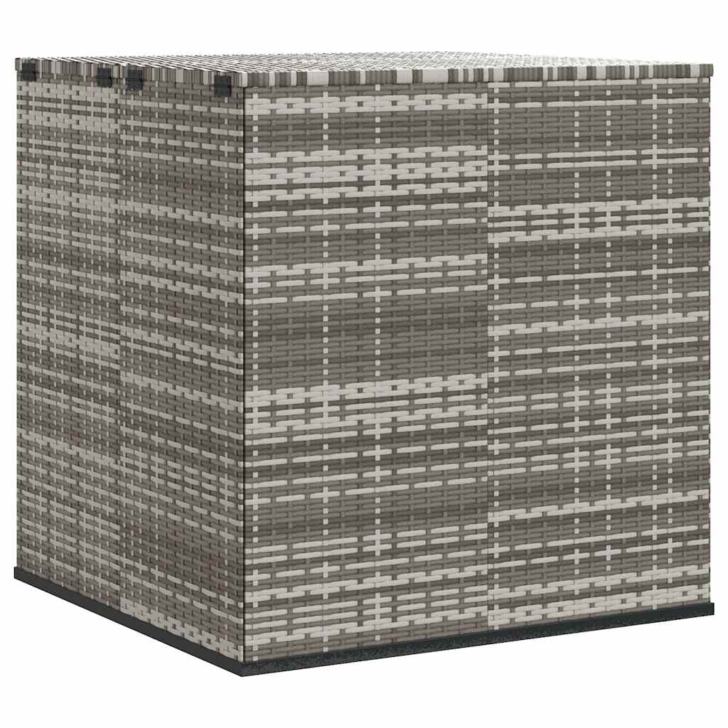 Vidaxl Skrzynia Na Poduszki Ogrodowe, Rattan Pe, 100X97,5X104Cm, Szara