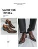 Men's Business & Casual Leather Slip-Ons: Formal & Pointed Toe Loafers for Spring/Autumn