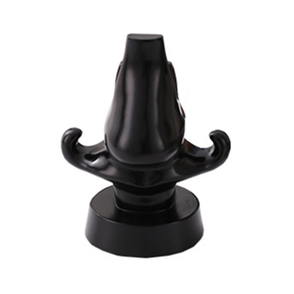 

Креативная подставка для очков в форме носа, настольный держатель для очков, для использования на прикроватной тумбочке чёрный