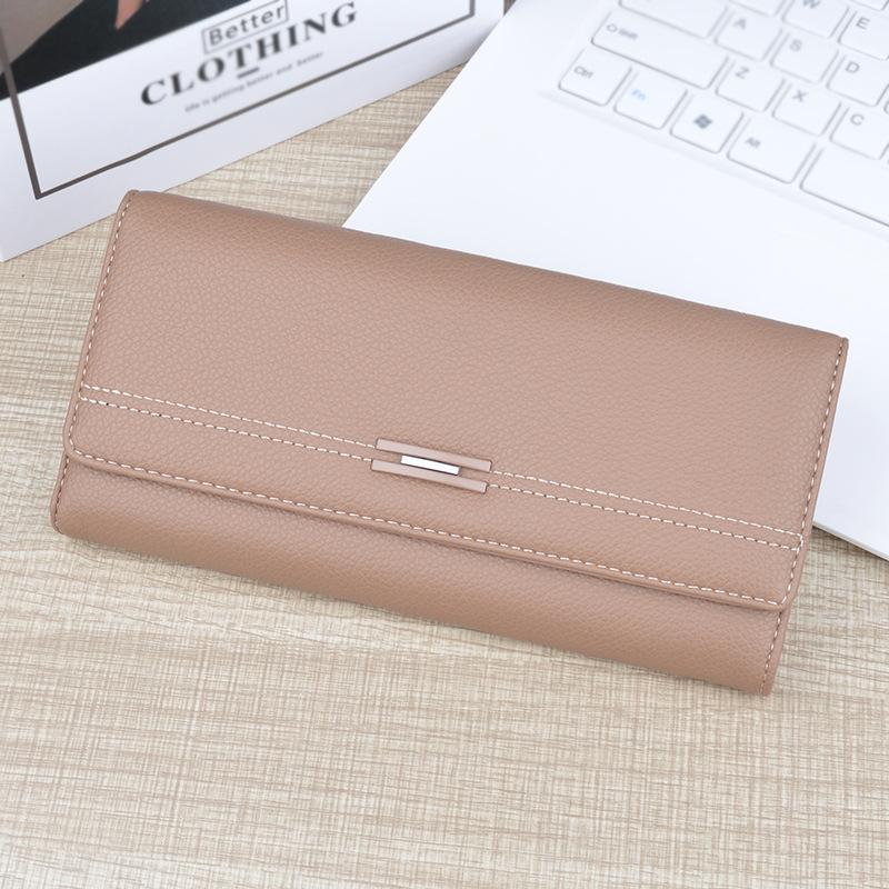 Women's Wallet, Long Multi-card Card Bag, Wallet, Simple and Fashionable Large-capacity Clutch Bag.