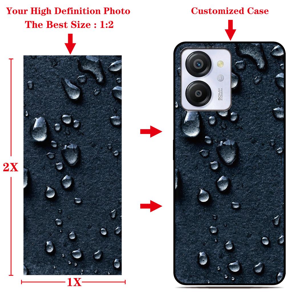 Personalized Custom Photo Phone Case For Blackview Shark 8 Soft Silicone Back Cover For Oscal Tiger 12 DIY Picture Painted