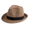 Korean Top Hat Straw Hat Kids Sunhat Spring Summer Beach Sun Hand-knitted Hat Men sale