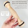 1 Pcs Wooden Massager Roller Massager Wooden Full Body Cervical Spine Meridian Massage Stick