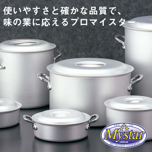 HOKUA Meister Extra Thick Aluminum Round Pot (with Measuring Scale) 36cm AEV03036