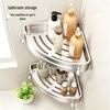 Xinpei Drill-Free Space Aluminum Corner Bathroom Shelf