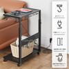 PC Storage Server Rack with CPU Stand Computer Wagon with Charging PC PC Storage with 4 for Home or Office Use Box, 360° Casters, Cart,