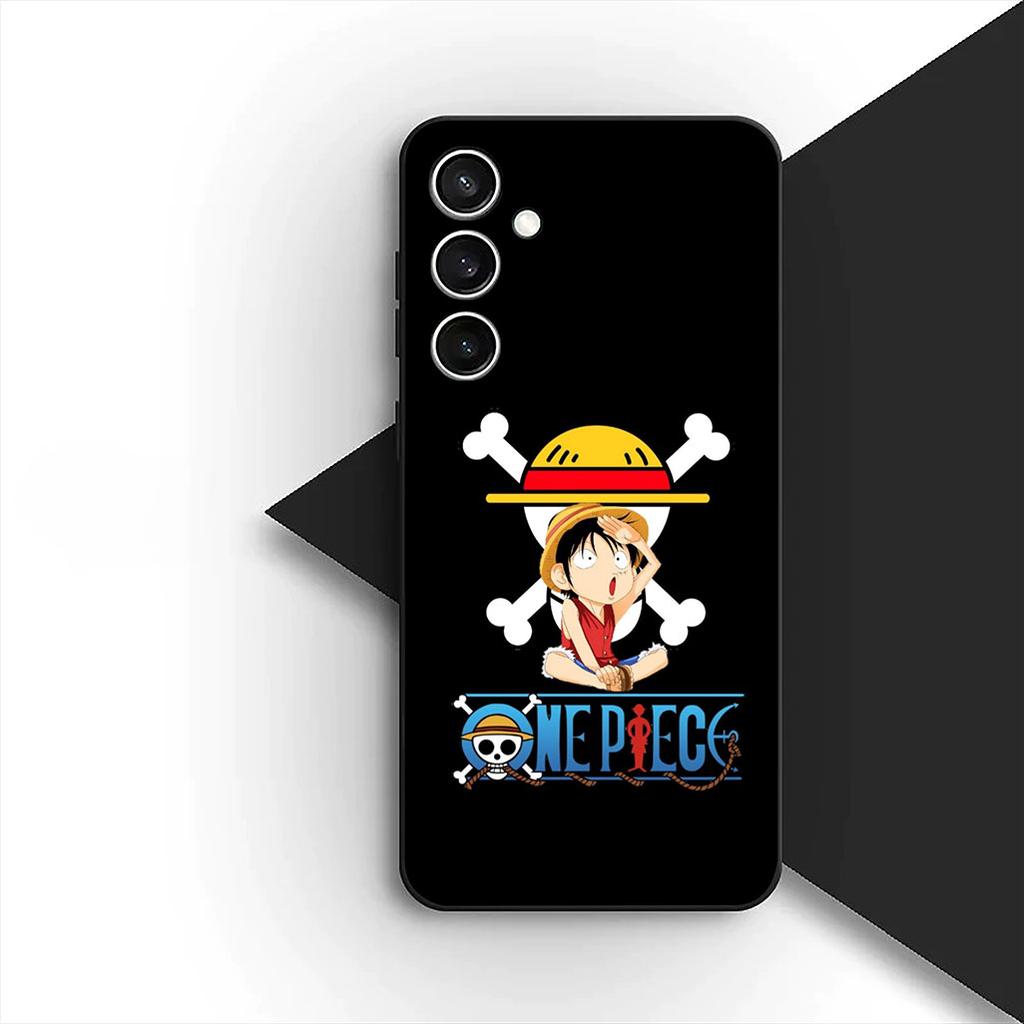 Cover for Samsung Galaxy S24 S25 S23 FE Ultra Plus S7 Edge S25+ S23+ A56 5G Casing Phone Case Anime Usopp One Luffy Piece