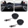 2pcs 120W Dome Tweeter Car Speakers Loudspeaker Auto Sound Speaker Subwoofer Car Tweeter Audio Modification Accessories