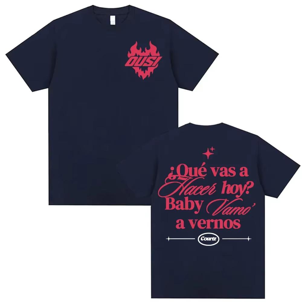 Omar Courtz Primera Musa Album Printed Tee Shirt Men Women Harajuku High Street Hip Hop Classic Summer Cotton Tshirt