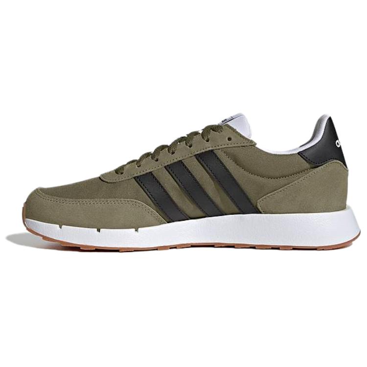 Adidas Run 60s 2.0 Focus Olive Core Black Cloud White GY3703 44