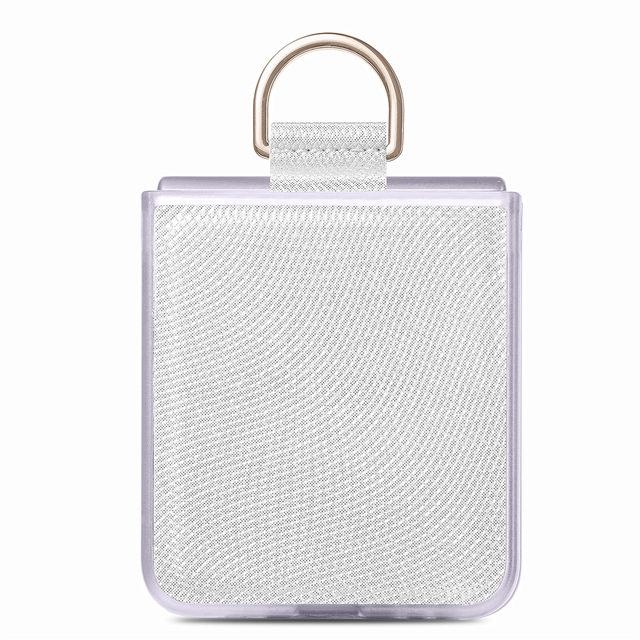 Matte Feeling Plain Folding Protection Case pro Samsung Galaxy Z Flip4 5g Flip 4 Flip3 Flip 3 Zflip4 Brašna na telefon bez otisků prstů