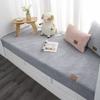 1pcs Simple Solid Color Cushion Living Room Thick Sofa Bedside Cover Home Decoration Anti Slip Comfortable Bedroom Bed Rug