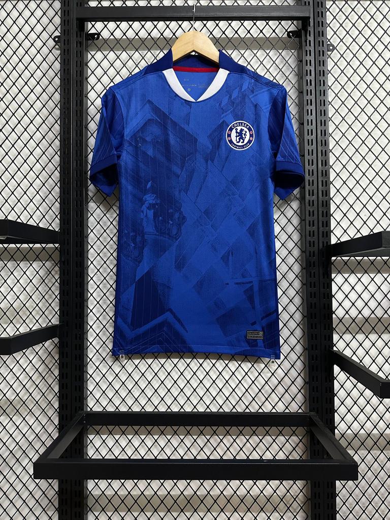 Coppa del Mondo per Club 2526 Chelsea Maglia a Maniche Corte Edizione Fan Edizione Giocatore Stampabile