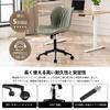 YOUTASTE Brown Office PU Leather Desk Compact with Swivel Computer No Study Work Office Height PC Work Back Pain 5 Year Olive Green Chair, Chair,
