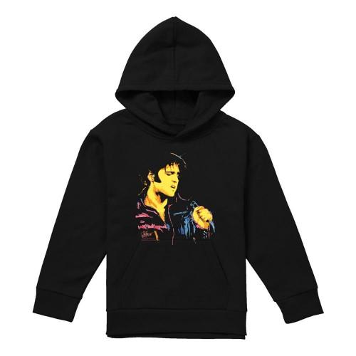 Elvis Presley Childrens/Kids Neon Elvis Hoodie
