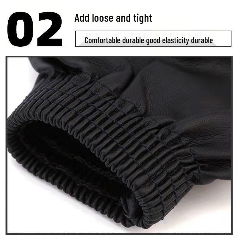 Newcomer Offer: Waterproof & Oil-Proof Leather Oversleeves for Men & Women - Get 2 Pairs, Save 5 Yuan