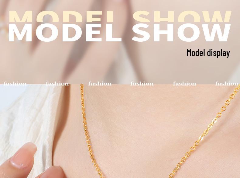 Hollow Jade Star Pendant Necklace: Non-Fading Light Luxury Women's Clavicle Jewelry