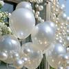 60Pcs Pearl White Balloon Set Birthday,Wedding,Valentine's Day Balloon Party Anniversary Decor Balloon Photography Photo Props