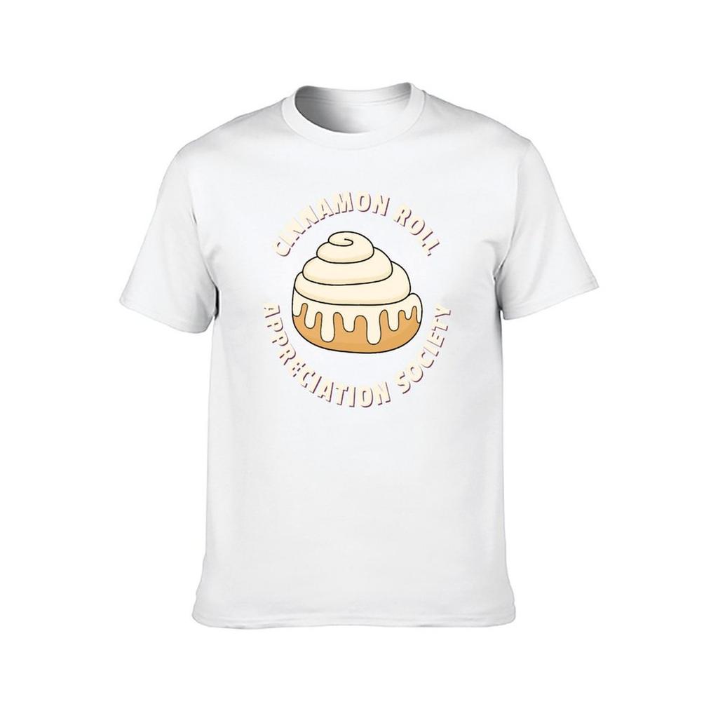 Cinnamon Roll Appreciation Society Purple Shadow TShirt funny t shirts man t shirts for man cotton soft TShirt