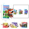 Book Cloth Crinkle Educational Learning Toy for Infant Fabric Baby Activity