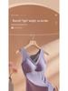 Women's Cashmere Silk Padded Vest: Warm, Plus Velvet Inner Top 4033