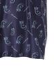 shirt vegetable logo Golf x Sax 6 [PEARLY GATES] Men's short-sleeved high-neck (stretch pattern) / / 053-5167507 081_Purple [LL]