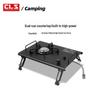 Portable Outdoor Folding Gas Stove: Compact Camping Cookware for Tabletop or Car Use