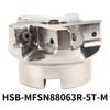 HSB-MFSN88050R-4T-M/HSB-MFSN88080R-6T-M CNC machining tool for heavy cutting MFSN milling cutter and SNMU carbide milling insert