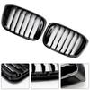 Glänzend Schwarz Front Nierengitter Mesh Grill Passend für BMW X4 G02 X3 G01 G08 2018-2021