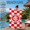 Always Fight Spirit Printed Microfiber Beach Towel, Soft And Absorbent, Quick-Dry, Ideal for Summer Travel, Beach Essential, Swimming Pool