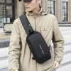 Men's Anti-theft Motorcycle Crossbody Bag - Single Shoulder Casual Summer Chest Bag with Combination Lock