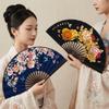 Handmade Folding Handheld Fan Chinese Style Decorative Fan Hand Fans Hanfu Accessories