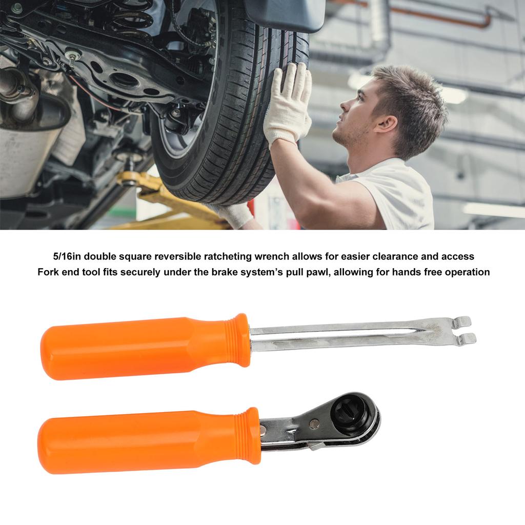 Fork End Release Tool Time Saving Automatic Slack Adjuster Tool Kit Carbon Steel Comfortable Grip for Trucks Trailers