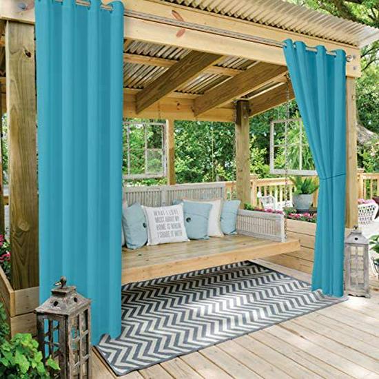 Cortinas Impermeables para Exteriores con Protección Solar – Protección UV, Terminadas y Elegantes