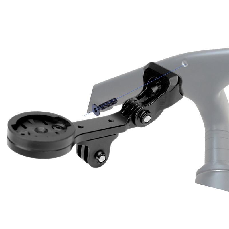 A23I - Аксессуары для крепления велокомпьютера Для Trek MADONE SLR7 SLR9 Крепление для велосипеда Крепление для велокомпьютера чёрный