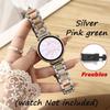 Resin Metal Watch Strap 18mm 20mm 22mm Universal Watch Band Replacement Wristwatch Bracelet For Samsung Galaxy Watch For Women Men Huawei GT5 Pro