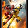 Deadpool & Wolverine Action Figure Joint Movable Collection Model Desktop Ornaments aAssembly Toys Festival Gif