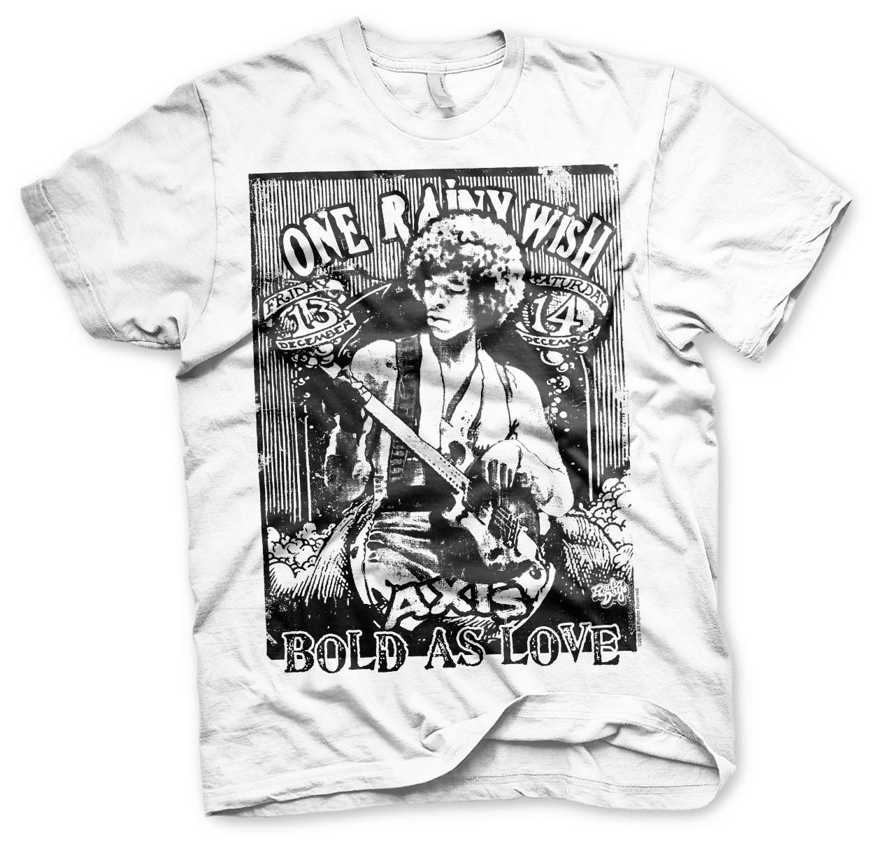 Jimi Hendrix Axis Bold As Love Live Poster Licensed T-Shirt Men s- XXL